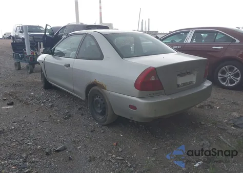 2002 Mitsubishi Mirage De из США, поврежденный, VIN JA3AY11A72U003594